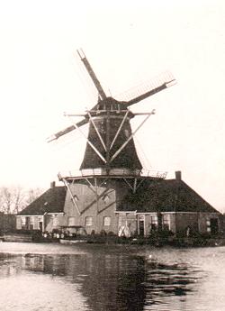 De Nijdam molen gezien vanaf de Boorn