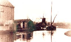 De watermolen aan de Moezel, rond 1900